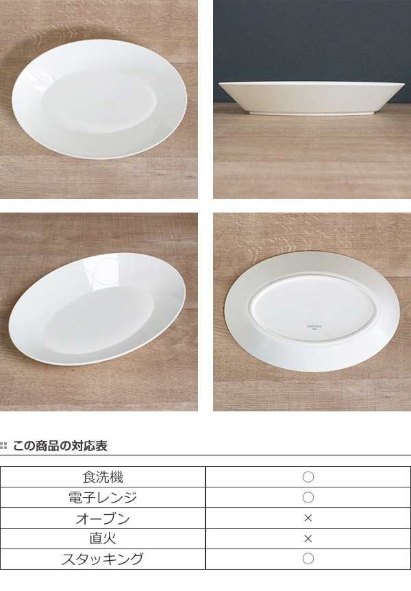 多様な プレート 26cm プラスチック プンティーノ Puntino オーバル 食器