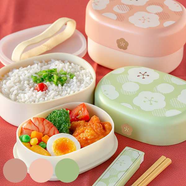 昭和レトロ 2段器 お弁当 - 弁当箱・水筒