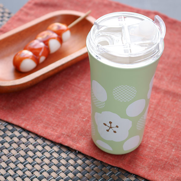 タンブラー 385ml フタ付き Umeka コップ プラスチック 日本製