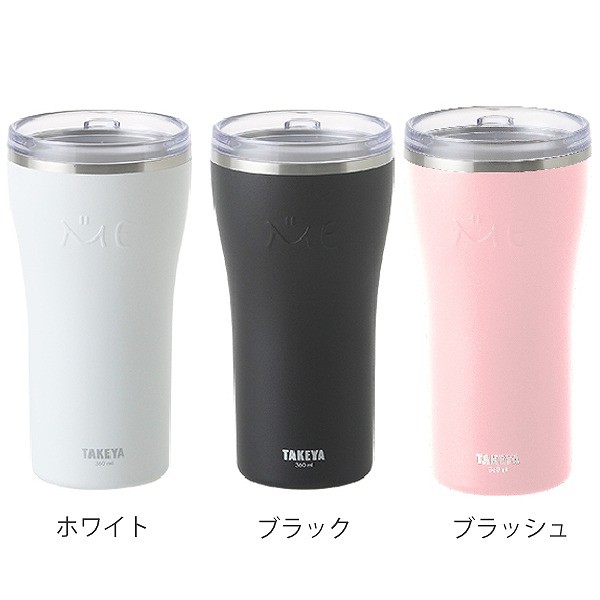 タンブラー フタ付き 360ml ミータンブラー 真空断熱 二重構造 コップ 保温 保冷 ステンレスタンブラー マグカップ 保温タンブラー 真の通販はau Pay マーケット リビングート