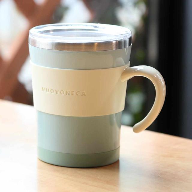 マグカップ フタ付き 320ml ヌーバネッサ NUOVONECA 真空二重
