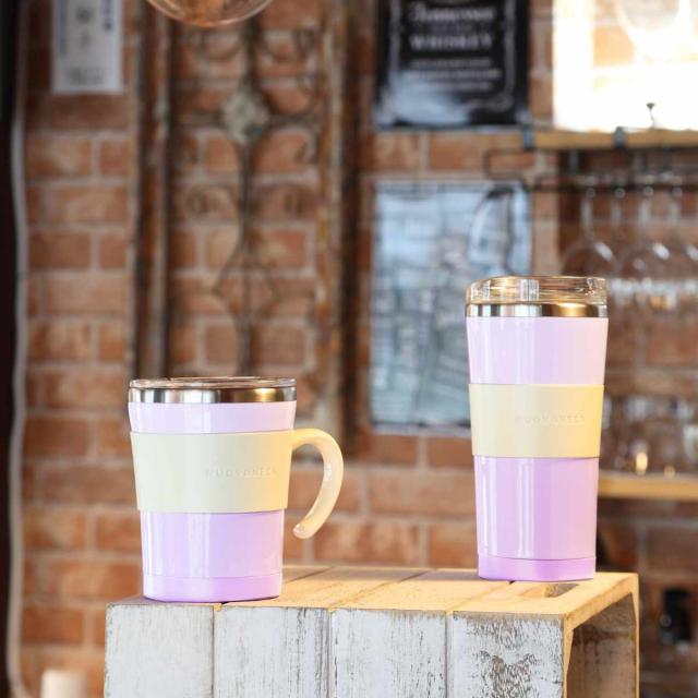 タンブラー フタ付き 370ml ヌーバネッサ NUOVONECA 真空二重