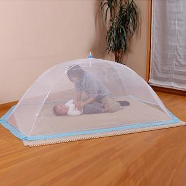 蚊帳 ワンタッチ 大人用 洗える シングル 折りたたみ （ かや カヤ 天蓋 カーテン エアコン 風よけ 虫さされ コンパクト 持ち運び 手洗い 日本製 クーラー 冷風 直風 蚊 対策 エアコン対策 夏 お昼寝 寝室 リビング 屋外 テント ）の通販は