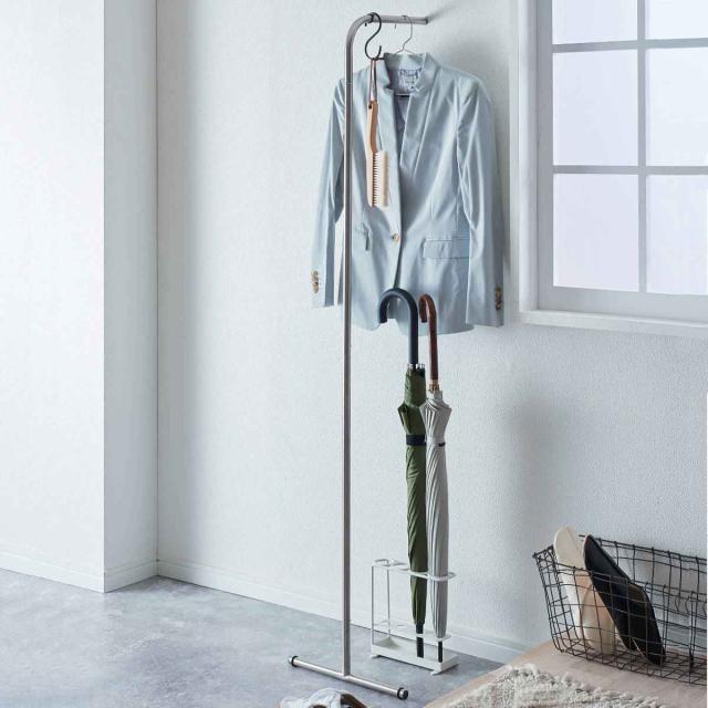 物干し 室内 スリムハンガー PORISH インテリア物干し （ ポーリッシュ 洗濯物干し 室内物干し ランドリーラック 物干しスタンド スリム インテリア ステンレス ハンガーラック おしゃれ ）