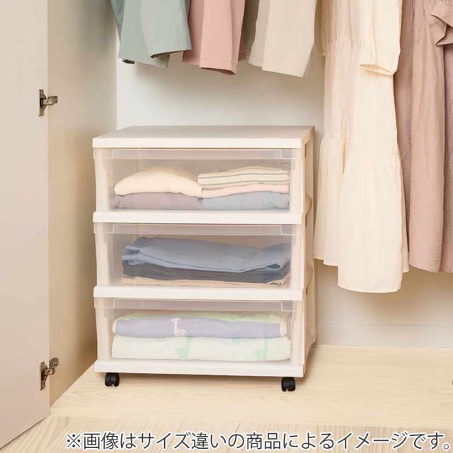 チェスト ストッカーワイド 組立式 5段 （ 収納ケース タンス