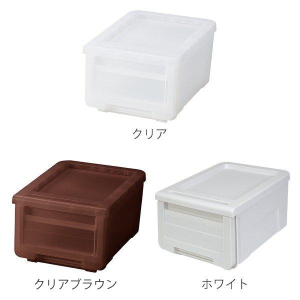収納ケース カバゾコ 幅30×奥行40×高さ22cm プラスチック 引き出し 同色6個セット （ 収納ボックス 収納 衣装ケース おもちゃ箱 クローゼット収納 衣類ケース クローゼット 収納ケース 引き出し）_2