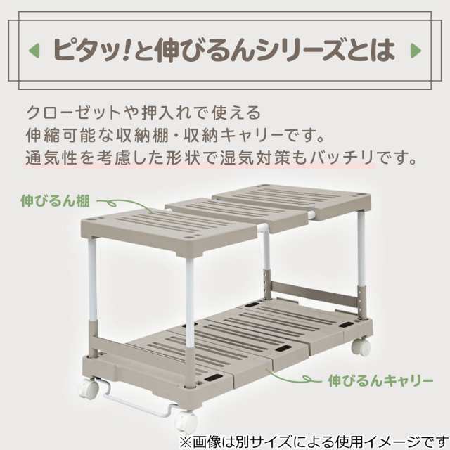 押入れ 整理棚 2台入り 幅76〜93×奥行37×高さ48〜80cm ピタッ 押入れ 整理棚 2台入り 幅76〜93×奥行37×高さ48〜80cm ピタッ