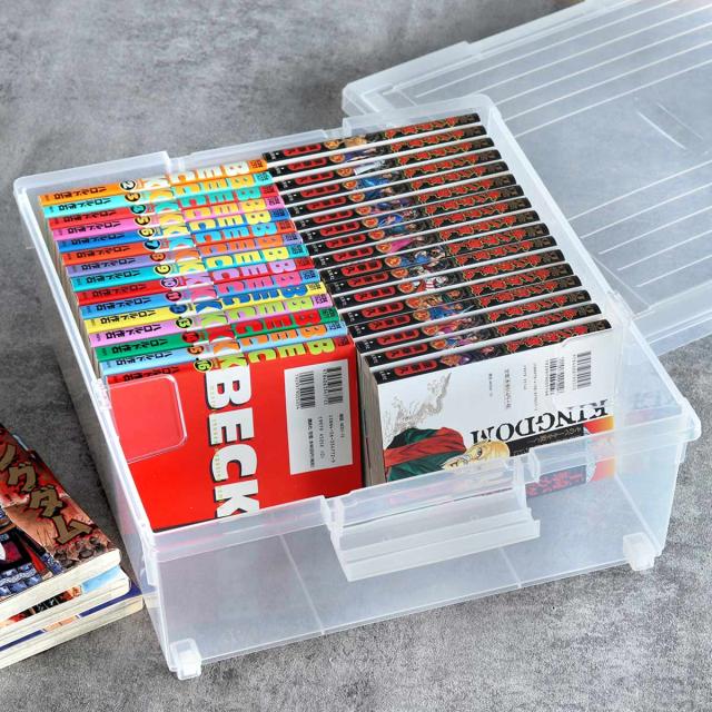 コミック収納ケース いれと庫 コミック本用 ワイド 2個セット