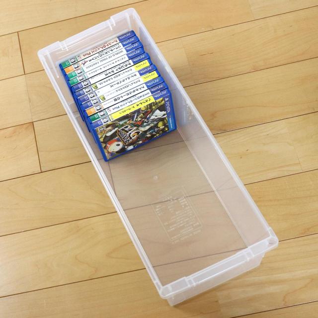 収納ケース 収納ボックス 20個 フタ付き プラスチック製 仕切り板　積み重ね可 いれと庫 CD収納ケース CD用 2個セット （ 収納ケース 収納