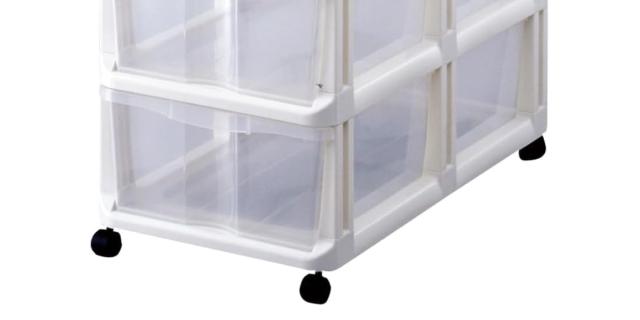 チェスト 押入れ収納ケース 引き出し 3段 （ 幅37×奥行70×高さ62.5cm 