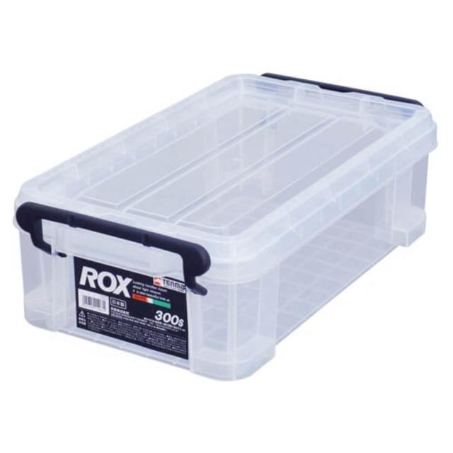 収納ボックス 幅20×奥行35×高さ11cm ロックス 300S フタ付き