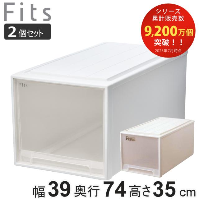 収納ケース Fits フィッツ フィッツケース ビッグ 引き出し 同色2個