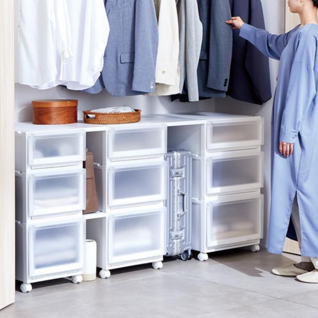 収納ケース 幅45×奥行55×高さ20cm Fits フィッツケース アドバンス