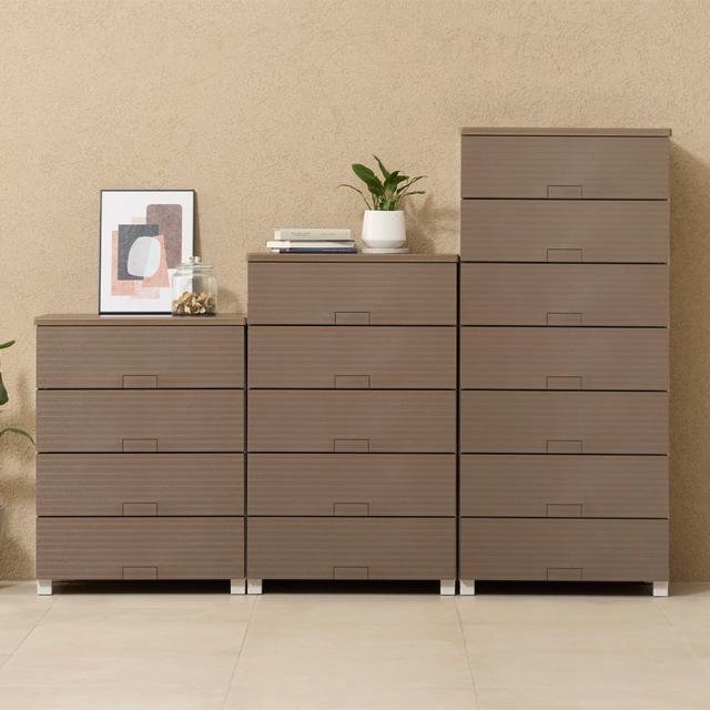 チェスト フィッツチェスト ウッド 6507 7段 Fits 幅65×奥行41×高さ144cm （ タンス 引き出し 収納 衣類収納 日本製 完成品 フィッツ プラスチック 引き出しロック 衣装ケース リビング収納 洋タンス 収納ケース 木製天板 ）