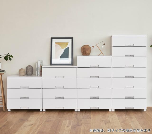 チェスト フィッツチェスト 5504 4段 Fits 幅55×奥行41×高さ85cm （ タンス 引き出し 収納 衣類収納 日本製 完