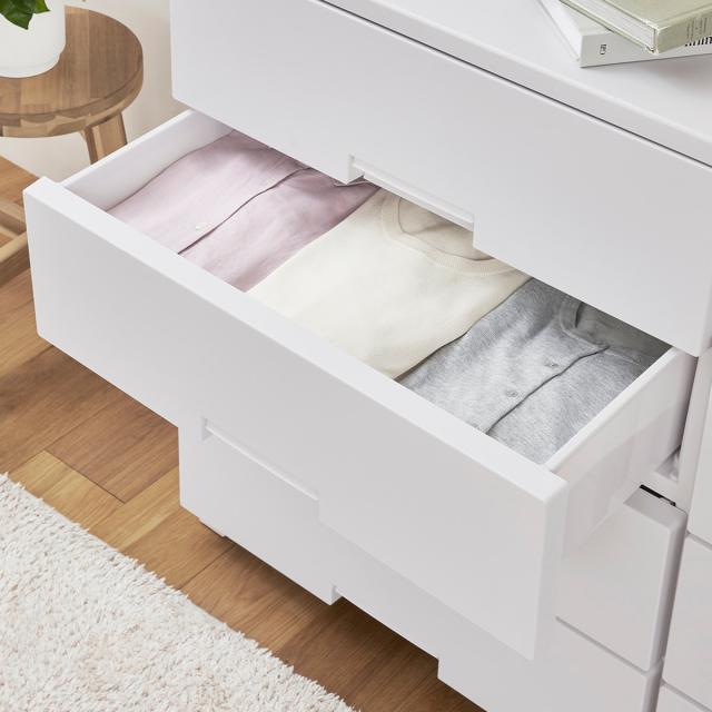 チェスト フィッツチェスト 5504 4段 Fits 幅55×奥行41×高さ85cm （ タンス 引き出し 収納 衣類収納 日本製 完
