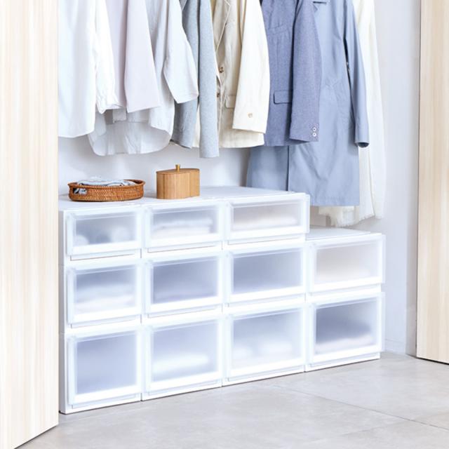 収納ケース 幅35×奥行55×高さ25cm Fits フィッツケース アドバンス