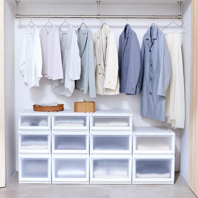 収納ケース 幅35×奥行55×高さ30cm Fits フィッツケース アドバンス