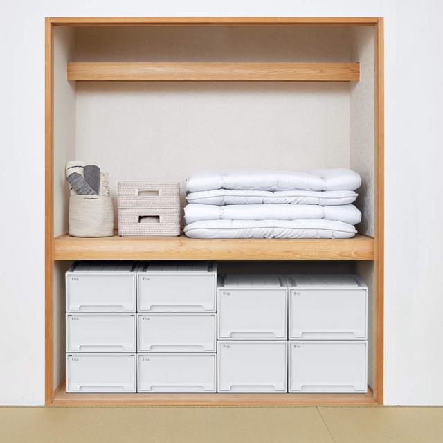 収納ケース Fits フィッツ フィッツケース ディープ 引き出し 3個