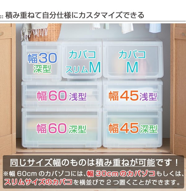 収納ケース カバゾコ 深型 幅30 奥行40 高さ31cm プラスチック 引き出し 収納ボックス 収納 衣装ケース おもちゃ箱 衣類ケース クロの通販はau Pay マーケット リビングート
