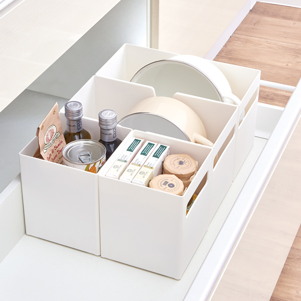 キッチン収納 仕切るケース 引き出し用 幅15cm ファビエ パントリー収納 シンク下収納 引出し収納 キッチン パントリー 食器棚 シンクの通販はau Pay マーケット リビングート