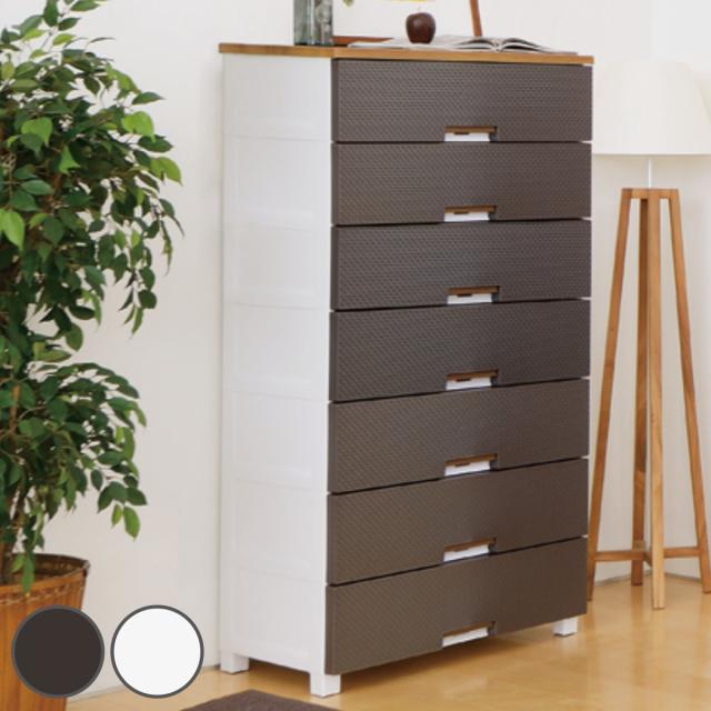 フィッツプラス メッシュFM5507 7段 ブラウン チェスト フィッツ