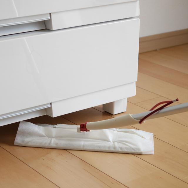 チェスト フィッツプラス プレミアム 4段 幅55×奥行41×高さ85cm FP5504 （ プラスチック 引き出し 日本製 完成品 タンス 収納 衣類収納 Fits フィッツ 衣装ケース 収納ケース 背面処理 リビング収納 洋タンス 木製天板 大容量 ）