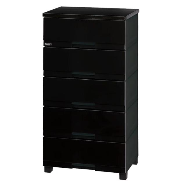 チェスト フィッツプラス プレミアム 5段 幅55×奥行41×高さ105cm FP5505 （ プラスチック 引き出し 日本製 完成品 タンス 収納 衣類収納 Fits フィッツ 衣装ケース 収納ケース 背面処理 リビング収納 洋タンス 木製天板 大容量 ）_19