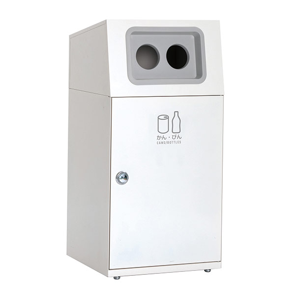 屋外用ゴミ箱 業務用ダストボックス 67L オフホワイト色 ニートST （ 法人限定 ゴミ箱 屋外用 屋外 分別ゴミ箱 分別 業務用 外 ダストボックス ごみ箱 分別ごみ箱 ごみばこ 分別用 大容量 67リットル 日本製 ）_16