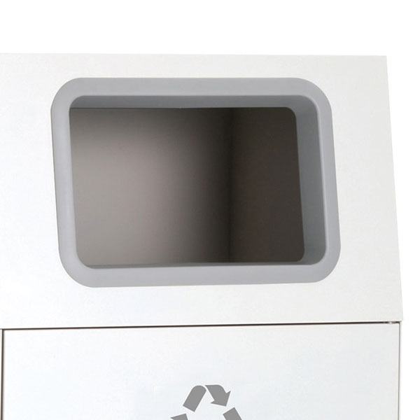 屋外用ゴミ箱 業務用ダストボックス 67L オフホワイト色 ニートST （ 法人限定 ゴミ箱 屋外用 屋外 分別ゴミ箱 分別 業務用 外 ダストボックス ごみ箱 分別ごみ箱 ごみばこ 分別用 大容量 67リットル 日本製 ）_5