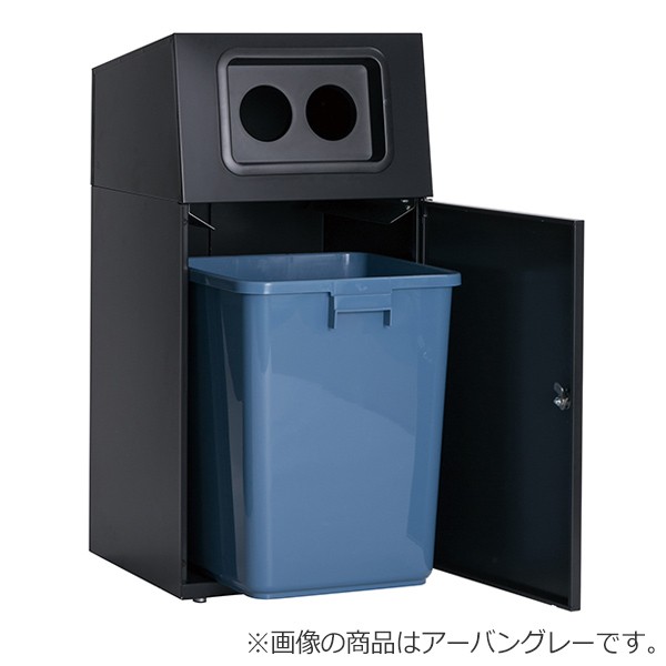 屋外用ゴミ箱 業務用ダストボックス 67L オフホワイト色 ニートST （ 法人限定 ゴミ箱 屋外用 屋外 分別ゴミ箱 分別 業務用 外  ダストボックス ごみ箱 分別ごみ箱 ごみばこ 分別用 大容量 67リットル 日本製 ）