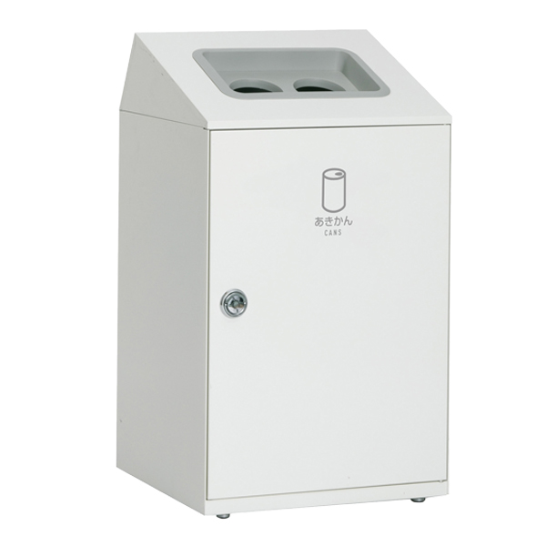 屋内用ゴミ箱 業務用ダストボックス 67L オフホワイト色 ニートSTF （ 法人限定 屋内用 分別ゴミ箱 分別 業務用 ゴミ箱 ごみ箱 分別ごみ箱 屋内 ごみばこ 分別用 大容量 67リットル 日本製 ）_12