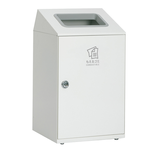 屋内用ゴミ箱 業務用ダストボックス 67L オフホワイト色 ニートSTF （ 法人限定 屋内用 分別ゴミ箱 分別 業務用 ゴミ箱 ごみ箱 分別ごみ箱 屋内 ごみばこ 分別用 大容量 67リットル 日本製 ）_8