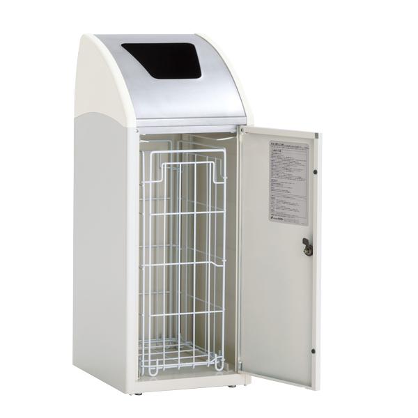 屋内用ゴミ箱 業務用ダストボックス 47L オフホワイト色 トリムSLFステン TrimSLFステン （ 法人限定 屋内用 分別ゴミ箱 分別 業務用 ゴミ箱 ごみ箱 分別ごみ箱 屋内 ごみばこ 分別用 大容量 スリム 47リットル 日本製 ）_8