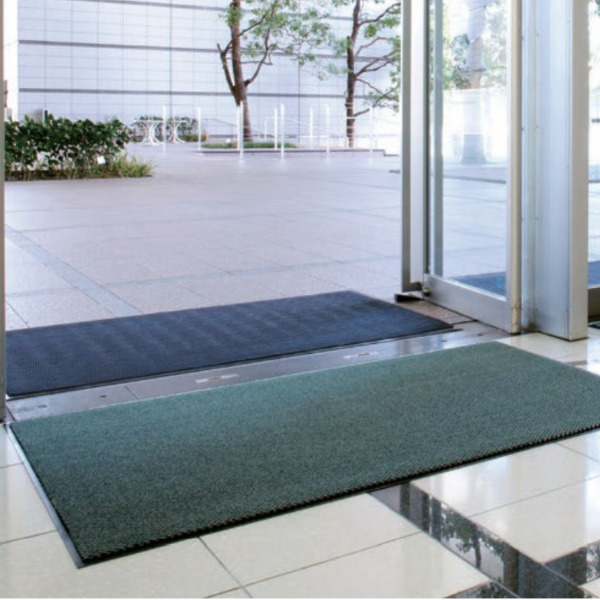 玄関マット 屋内 業務用 105×135cm パワーペアロン オフィス サイズオーダー （ 玄関 マット 屋内用 屋内マット 防炎適合品 砂ホコリ 土砂 除去 エントランスマット 出入り口 室内用 ）