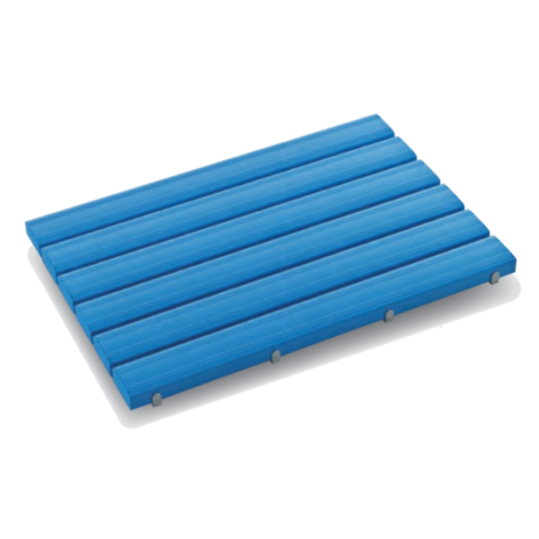 スノコ プラスチック製 60×90cm 抗菌安全スノコ 屋内用 ジョイント式 組立品 （ 防炎スノコ 樹脂スノコ すのこ 業務用 組立式 屋内すのこ 抗菌 防カビ 防炎 屋内専用 抗菌安全すのこ 抗菌防カビ剤入り アーチ構造 ）_2