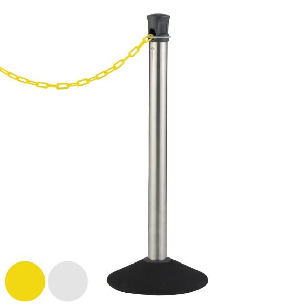 【法人限定】 チェーンスタンド 業務用 プラチェーン 最長4.3m （ 駐車場スタンド チェーン プラスチック製 スタンド ガイドポール ポールスタンド チェーンパーテーション ポールパーテーション パーテーション ）の通販は 10,066円