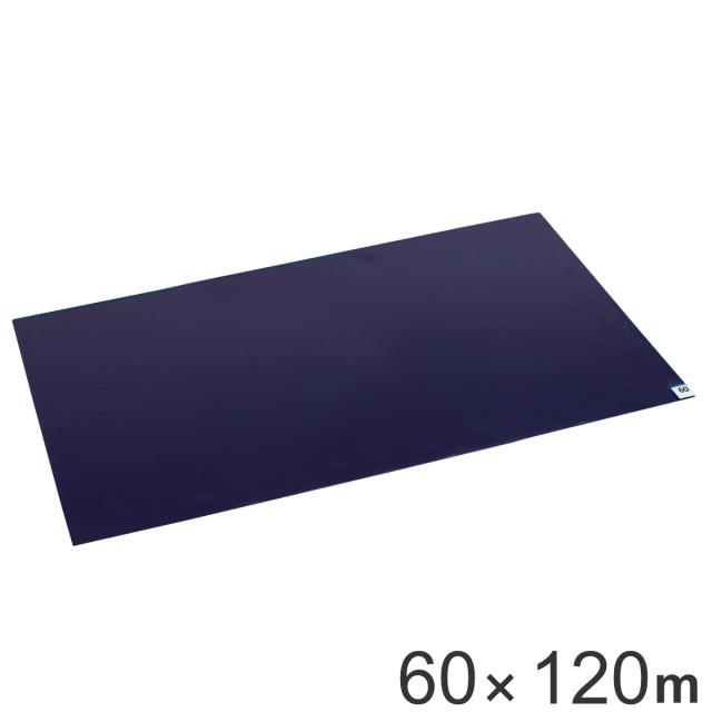 【法人限定】 粘着マット シート BS 60枚層 60×120cm 業務用 工場用 青 （ 粘着 マット 粘着シート 強粘着 靴裏 靴底 除塵 チリ ホコリ 落とし 抗菌 出入り口 クリーンルーム 精密工場 倉庫 業務用マット ）