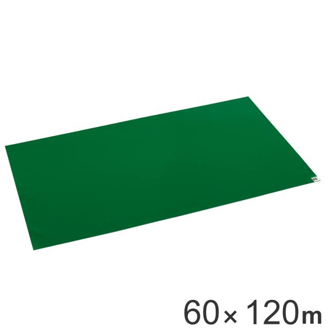 【法人限定】 粘着マット シート Ｇ 60枚層 60×120cm 業務用 緑 （ 粘着 マット 粘着シート 中粘着 靴裏 靴底 除塵 チリ ホコリ 落とし の通販は
