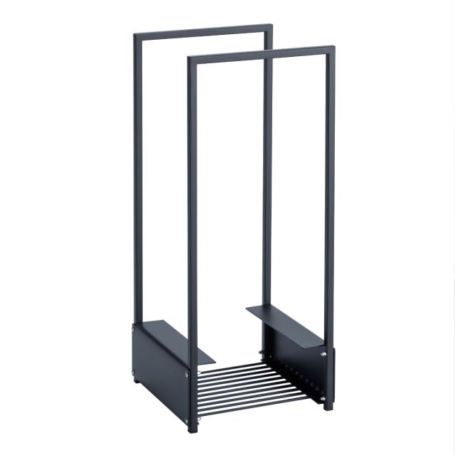 ダンボールストッカー コンパクト 幅25.4×奥行25.4×高さ60cm （ 法人限定 ダンボール収納 ダンボール 段ボール ストッカー 紙袋収納 紙袋ストッカー 紙袋 古紙回収 古紙 ストック スリム ワゴン スチール ブラック ）_6