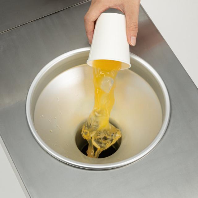 飲み残し回収ボックスFT 22L （ 法人限定 飲み残し回収ボックス 氷 飲料 回収 ボックス 窓なし 窓無し 見えない スリム 約 20L 20リットル キャスター付き 日本製 ）_5