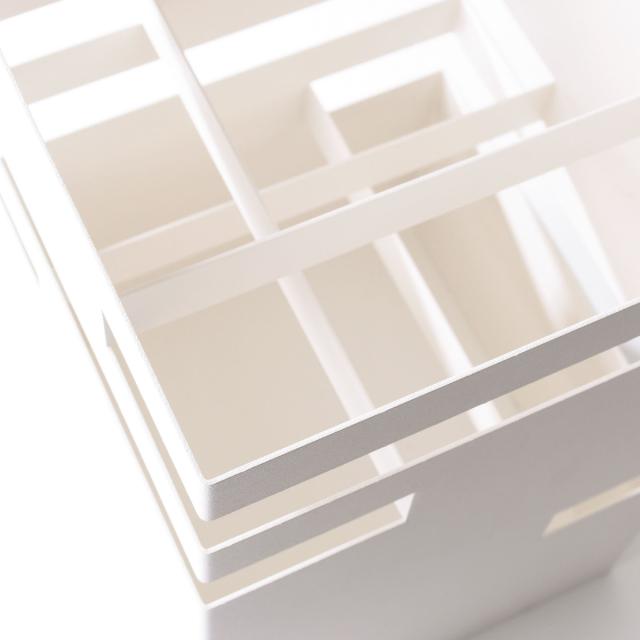 tidy 傘立て スリム コンパクト 9本収納 スタイリッシュ （ tidy 玄関 収納 かさ立て アンブレラスタンド 傘 立て カサ立て 角型 シンプル おしゃれ グレー ホワイト スタンド型 スタイリッシュ ）