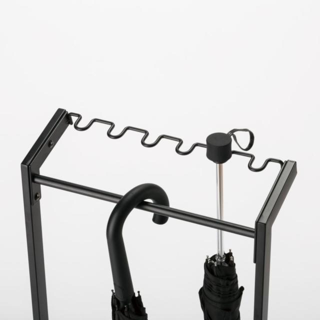 傘立て 14本用 傘かけ 折りたたみ傘対応 （ 法人限定 傘たて スリム