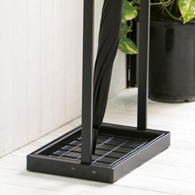 傘立て 14本用 傘かけ 折りたたみ傘対応 （ 法人限定 傘たて スリム