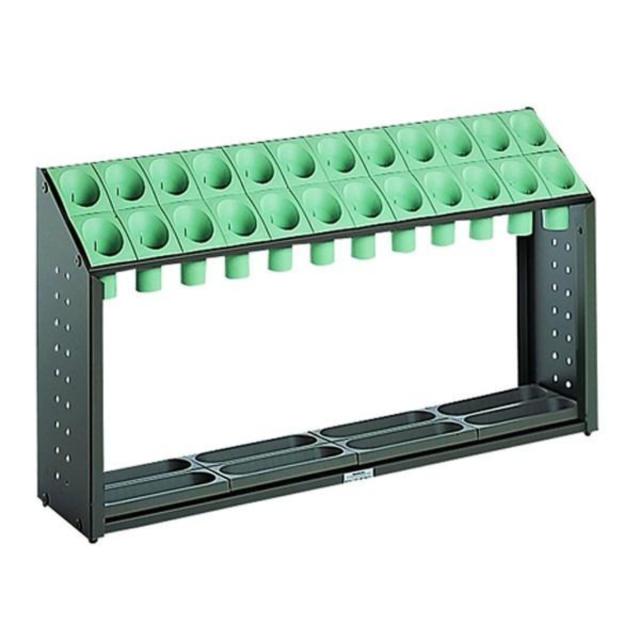 傘立て 業務用 オブリークアーバン 24本収納 （ 法人限定 業務用傘立て アンブレラスタンド 傘スタンド シュート式 傘たて 24本 転倒防止用ウエイト付き 組立式 かさたて かさ立て カサ立て アンブレラホルダー 水受け皿付き ）