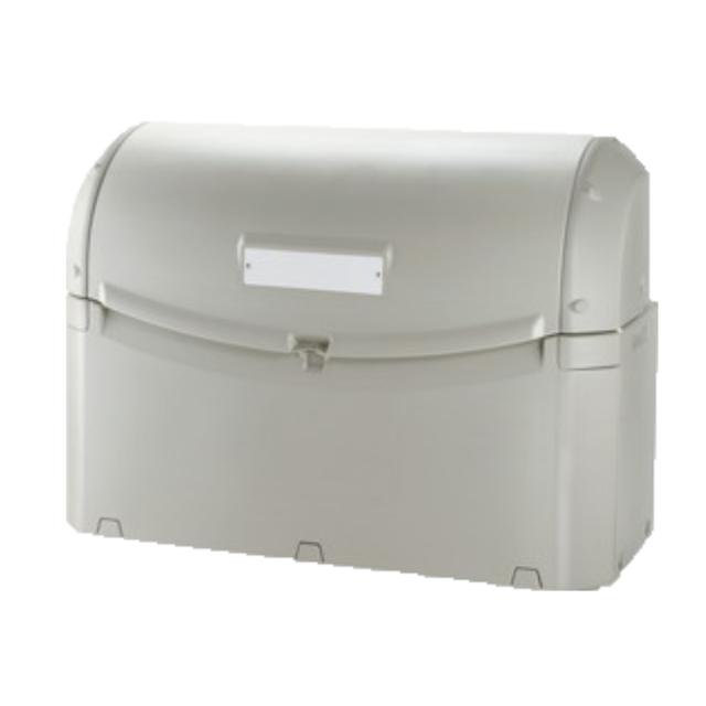 ゴミ箱 約800L ワイドペールST 800 （ 法人限定 ごみ箱 800リットル スライド蓋 カギ穴付き 排水口付き 屋外収納 コンテナ 収納庫 ゴミ置き場 物置 保管庫 倉庫 鍵別売り ）_2