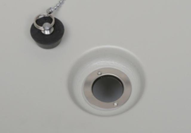 ゴミ箱 約800L ワイドペールST 800 （ 法人限定 ごみ箱 800リットル スライド蓋 カギ穴付き 排水口付き 屋外収納 コンテナ 収納庫 ゴミ置き場 物置 保管庫 倉庫 鍵別売り ）_3