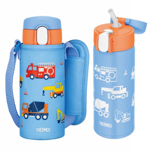 サーモス 水筒 410ml 真空断熱ストローボトル FJV-400F （ THERMOS