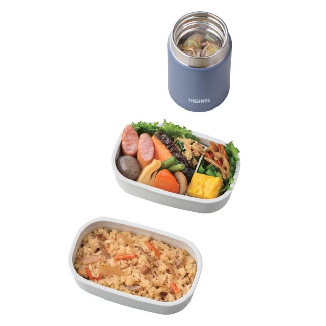 サーモス 弁当箱セット 800ml 真空断熱スープランチセット JEH-800