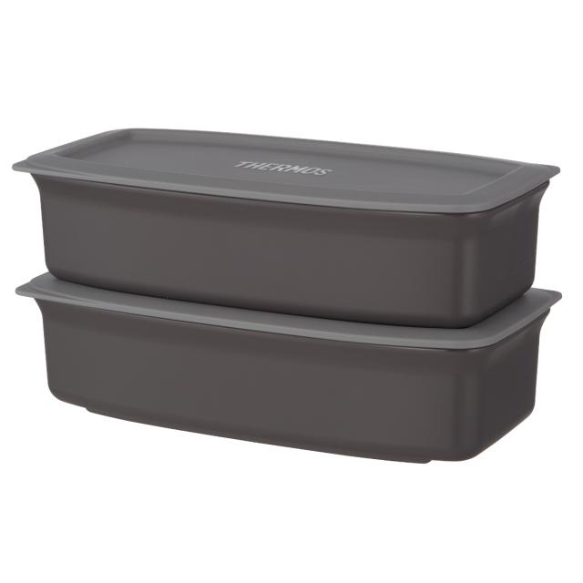 サーモス 弁当箱セット 1L 1000ml 真空断熱スープランチセット JEH